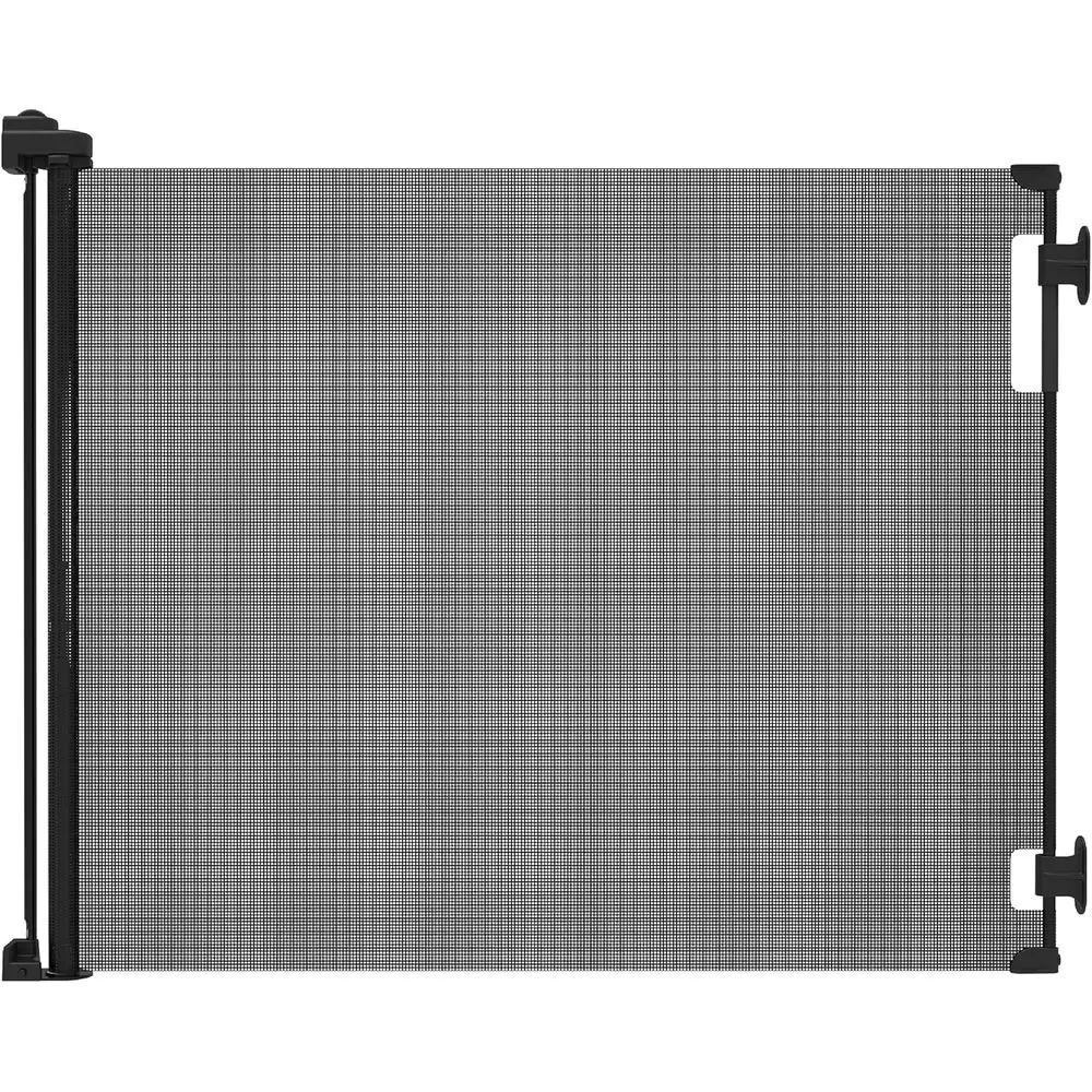 

Adjustable Tall Dog Barrier, 36.6 High, Extends to 71 Wide, Black