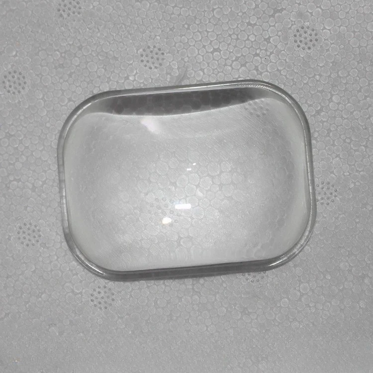 

DIY Projector Square Condensing Lens Optical Condensing Lens LED Lamp Condensing Lens Widescreen with Enhanced Corner Brightness