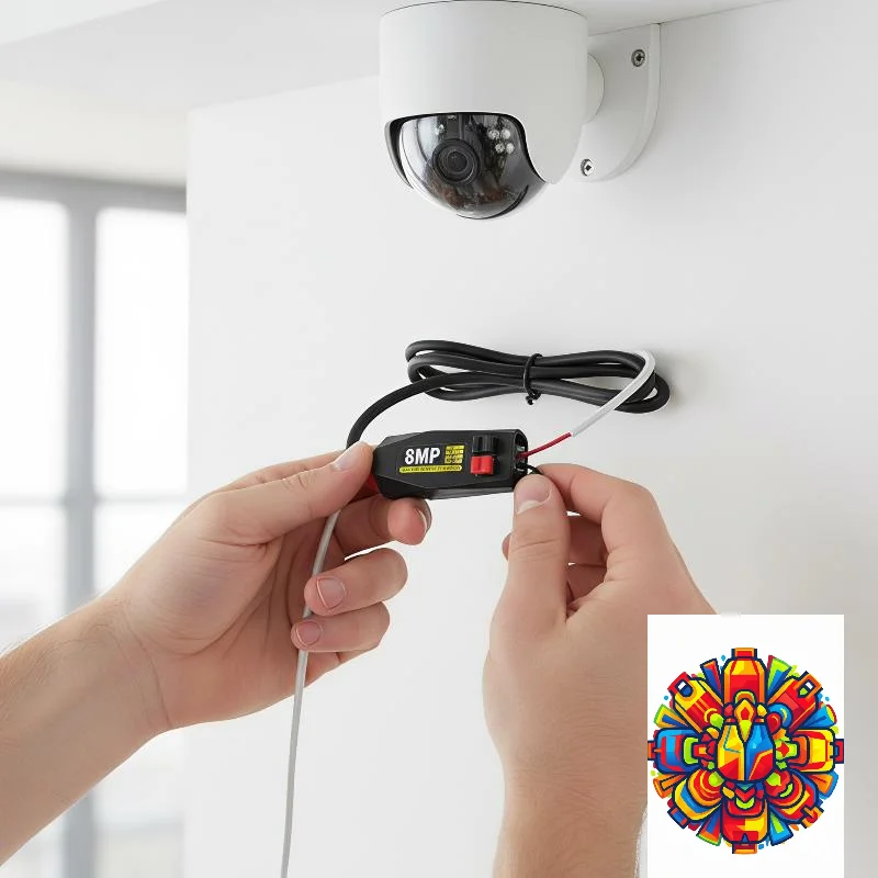 HD 8MP Single Channel Passive Video Transceiver, Compatible with TVI CVI AHD CCTV Camera, Stable Signal for Business Security