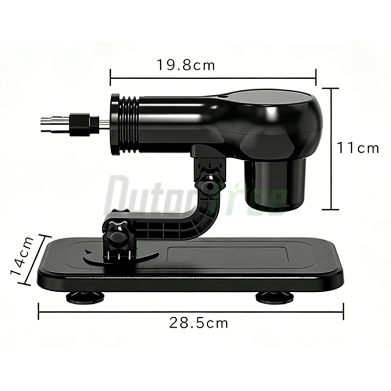 60mm Stroke Mini Telescopic Linear Actuator Reciprocating Mechanism Motor 3XLR Connector Adjustable Speed Linear Actuator