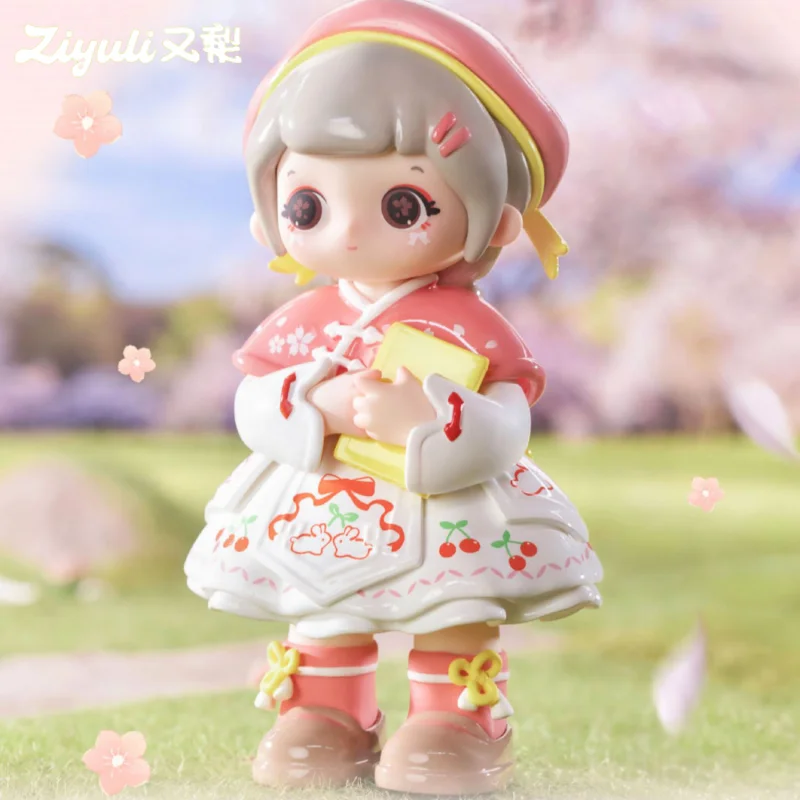 Original Ziyuli Spring Only Series Blind Box Trendy Toy Caja Ciega Cute Action Figures Cartoon Doll Model Desktop Ornaments Gift