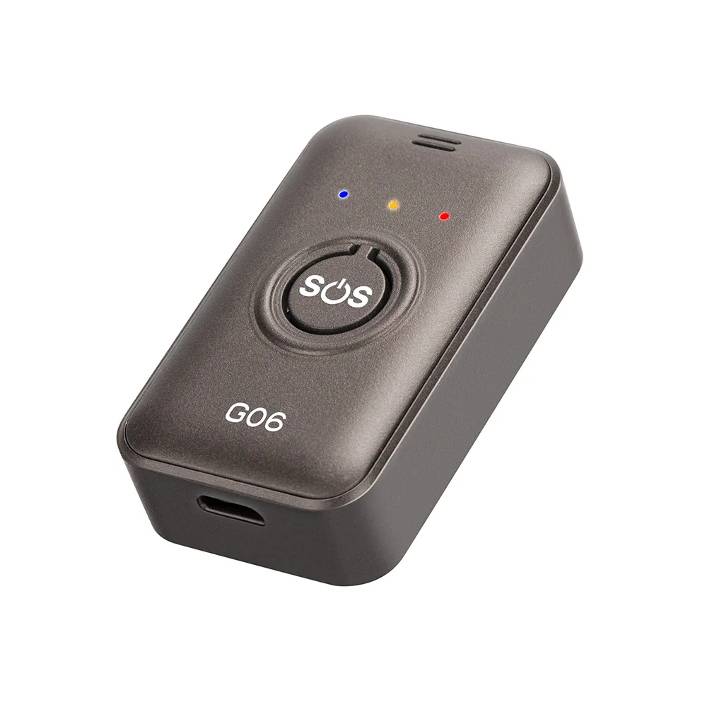 CD G06 GPS Real Time Positioning Anti Lost Device Security Locator Elderly Children SOS