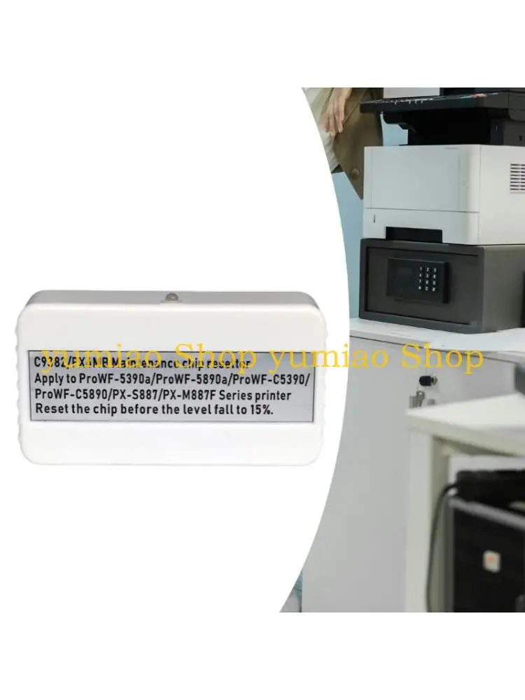 

587B C9382 Резервуар для обслуживания чипов для WorkForce WF-C5310 WF-C5810 WF-C5890 C5390 WF-C5390A Аксессуары для принтеров