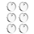White 6pcs