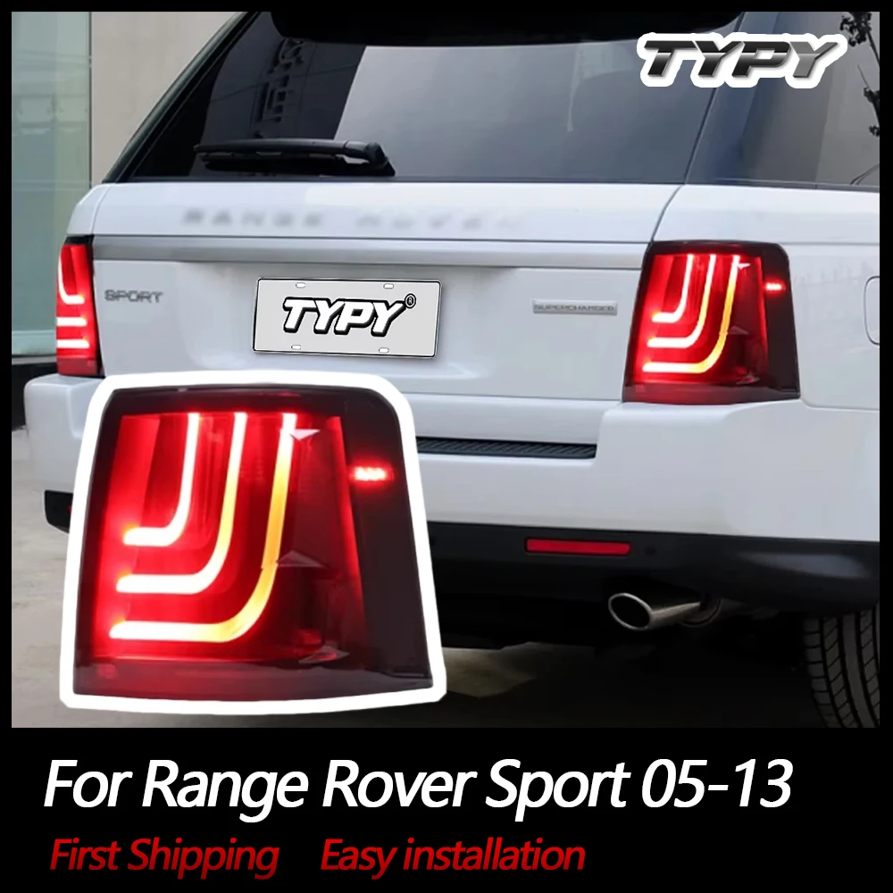 

TYPY автомобильные задние фонари для Range Rover Sport 2005-2013 светодиодные задние фонари дневные ходовые огни динамические автомобильные аксессуары