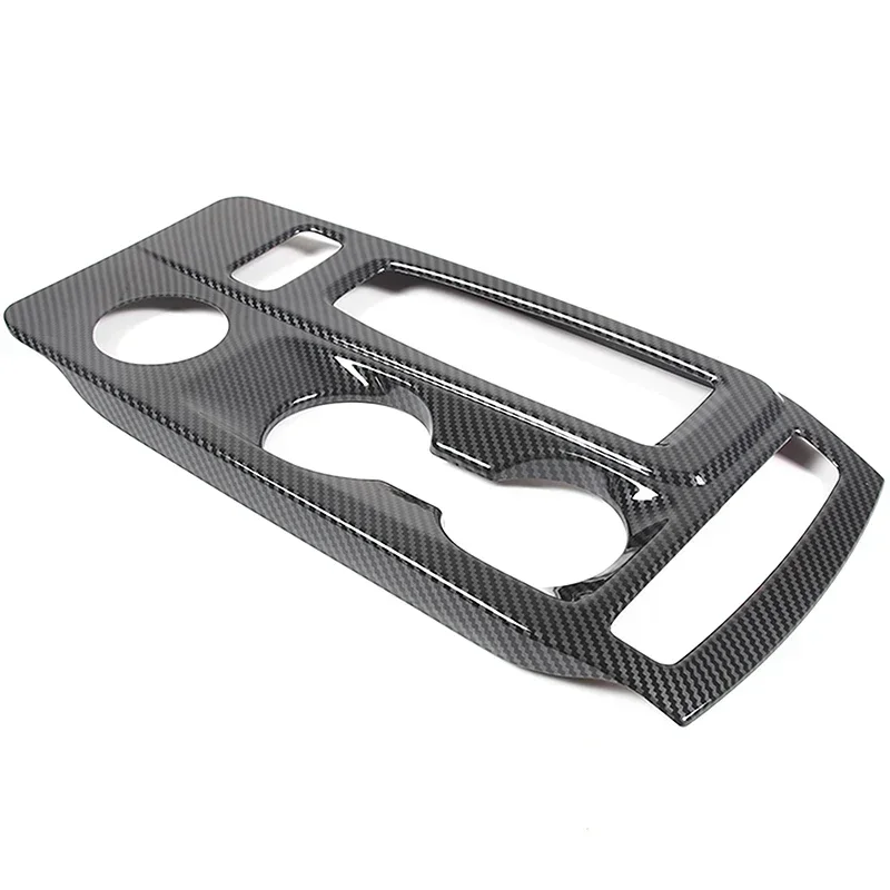 For Ford Ranger 2023-2026+ ABS carbon fiber automotive center control gear shift panel cover decorative accessories