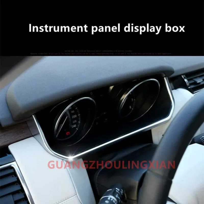

Suitable for Land Rover New Discovery 5 modified dashboard display frame, dashboard decorative frame, bright strip decoration