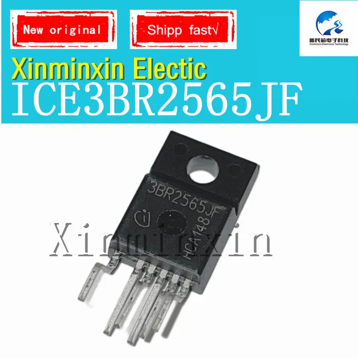 ICE3BR2565JF 3BR2565JF TO220F-6 IC 칩, 100% 신제품, 오리지널 재고, 로트당 1 개