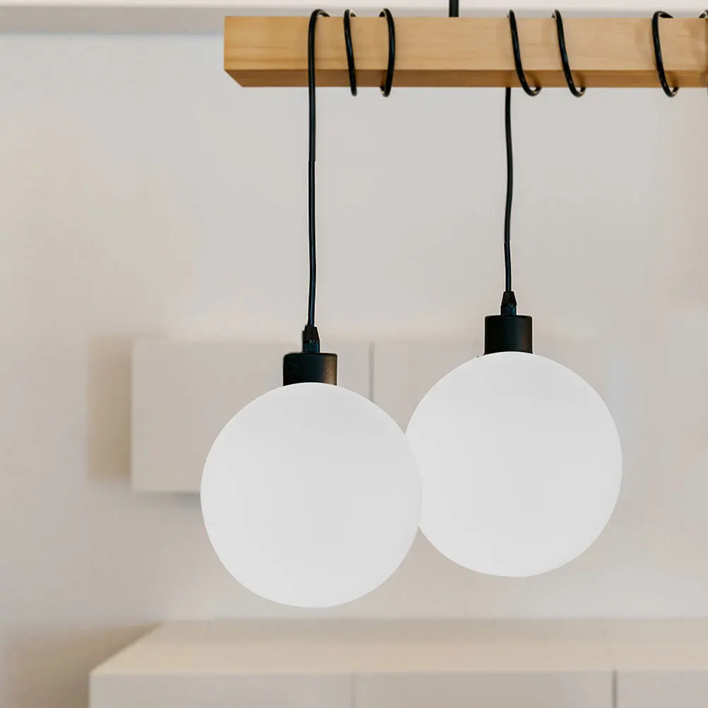 غطاء عاكس الضوء الزجاجي العملي المتين، لون بسيط مطابق لتزيين المنزل الأنيق