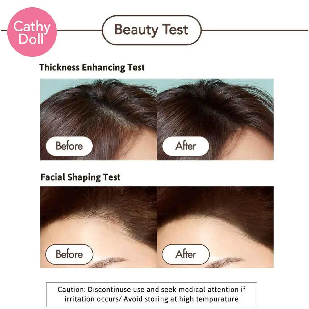 Hairline Filling Repair Beauty Tool Bald Coverage Unisex Cosmetics Makeup Shadow Hairline Powder Forehead Waterproof Trimmi K5N7