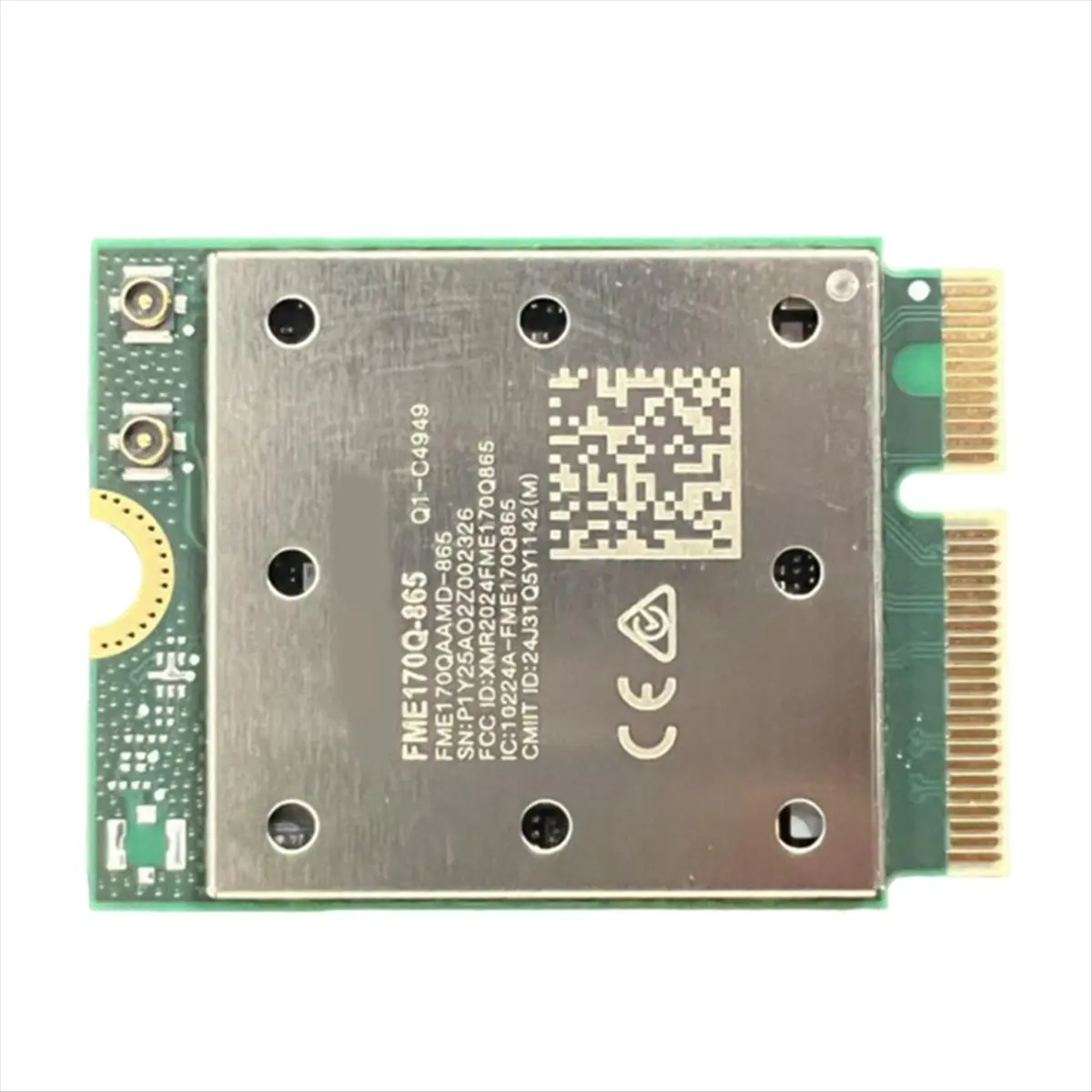 

*A96ZZ WiFi7 QCNCM865 Bluetooth 5.4 Беспроводная сетевая карта Трехдиапазонный 2,4G/5G/6Ghz 5800M M.2 NGFF Беспроводной сетевой адаптер