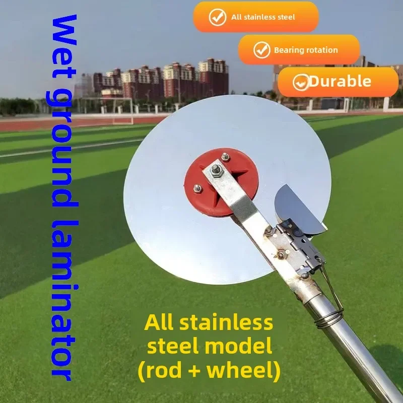 Hand-pushed All-stainless Steel Film Press, Automatic Soil Cover Agricultural Film Press, Garlic and Onion Cover Film Press