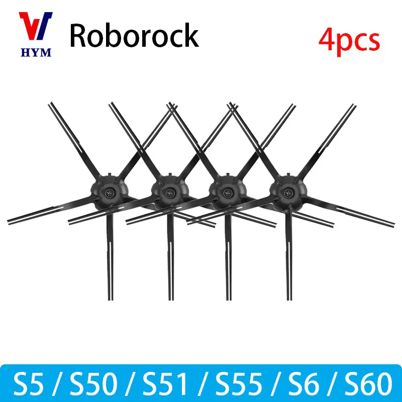 Voor Xiaomi Mijia 1S Roborock S5 S50 Max S6 MaxV S6 Pure E4 E5 Robot Stofzuiger Accessoires Mop roller Zijborstel Onderdelen
