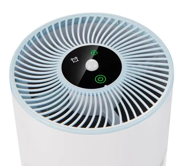 منقي هواء محمول لسطح المكتب فلتر HEPA إزالة رائحة الفورمالديهايد منقي هواء لرائحة الدخان للمنزل والمكتب والسيارة