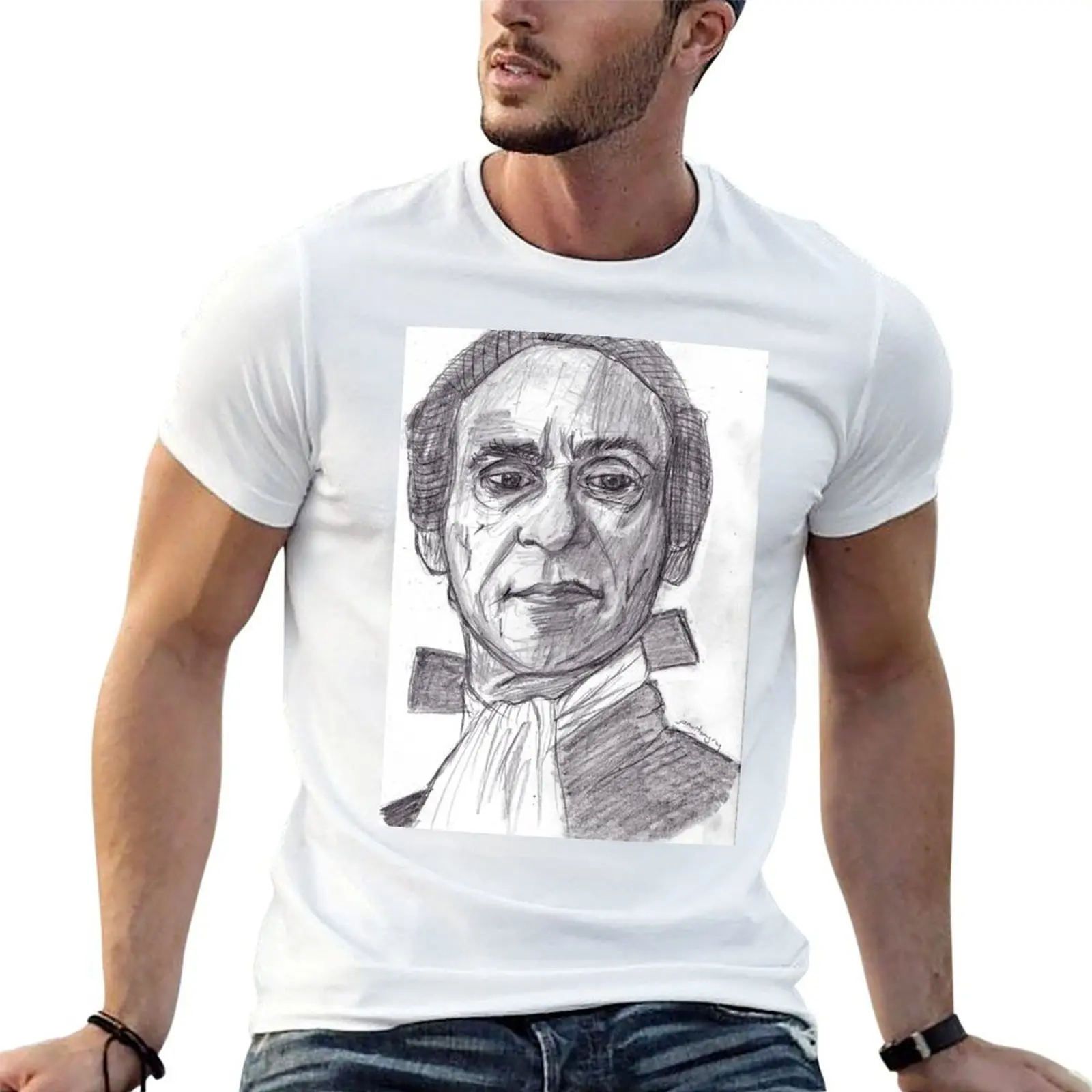T-shirt Le saint patron de la mediocrité, t-shirt décontracté à manches courtes pour tous les jours