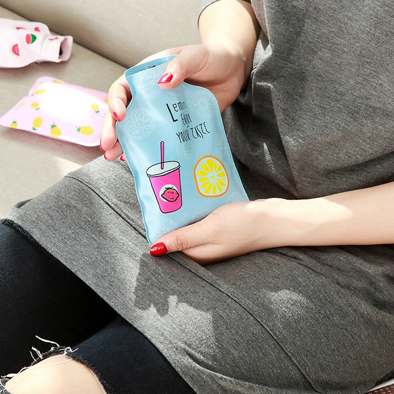 Lovely Cartoon Hand Warm Water Bottle Mini Hot Bottles Portable Warmer Girls Pocket Feet Bags