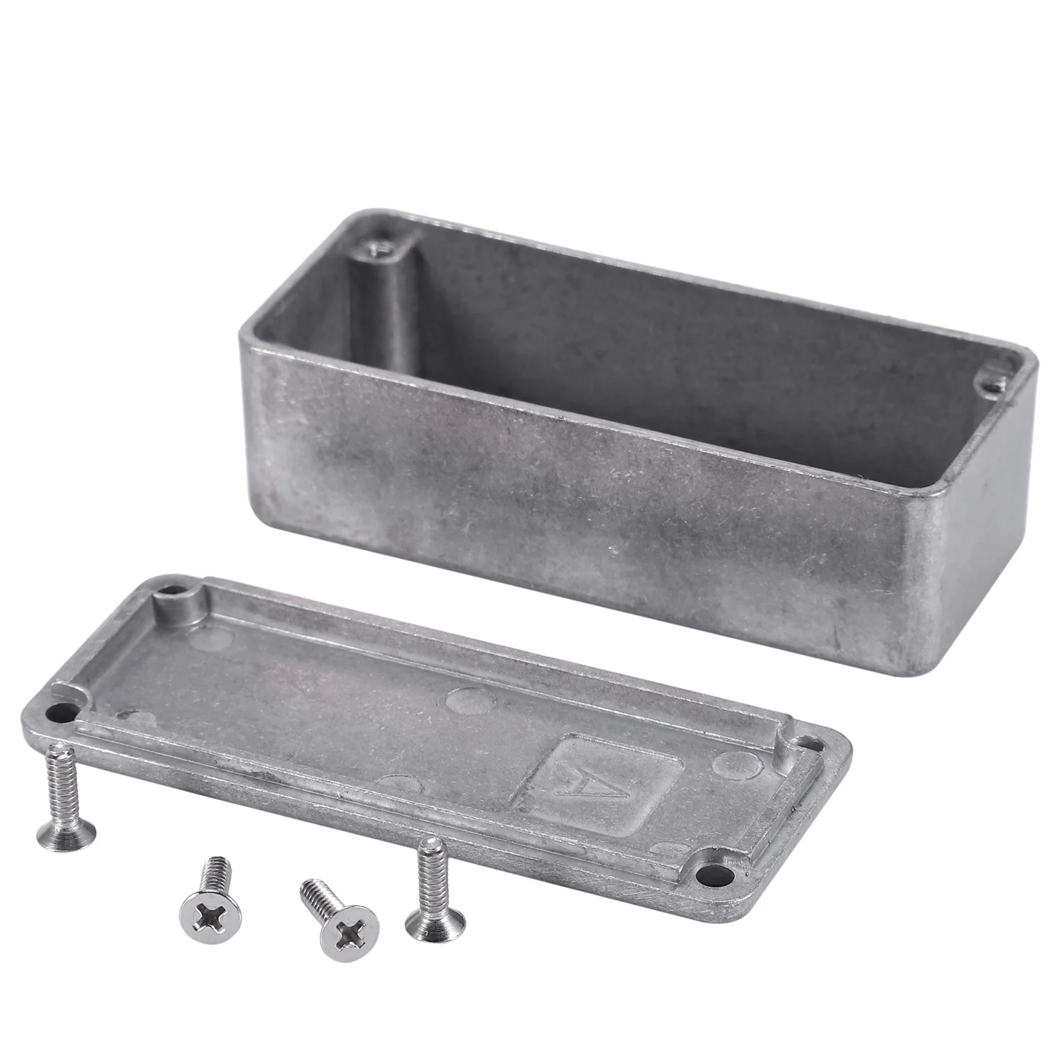 

HFC 5 Pcs Guitar Effects Pedal Aluminum Stomp Box Enclosure for DIY Guitar Pedal Kit 1590A