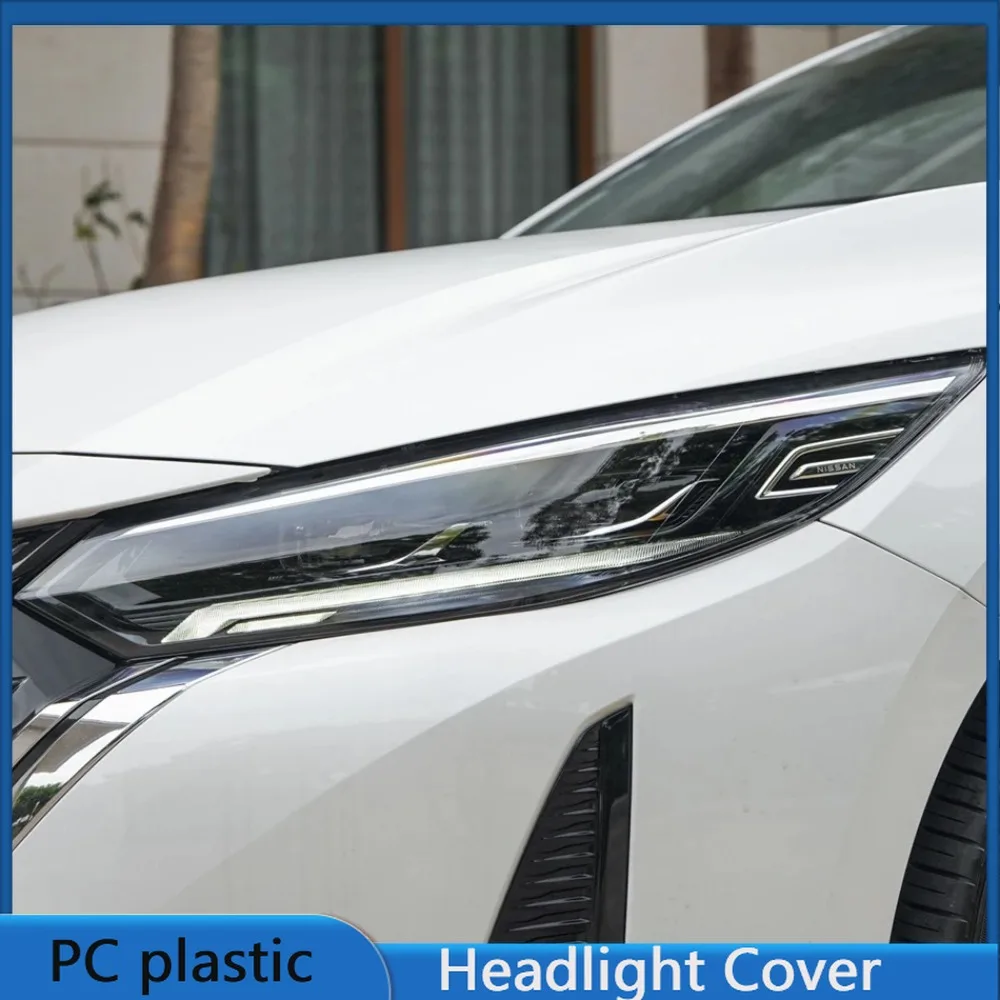 

For Nissan Sylphy 2023 2024 Year Front Headlight Cover Transparent Lampshade Headlamp Lens Shell Body Kit Accessories