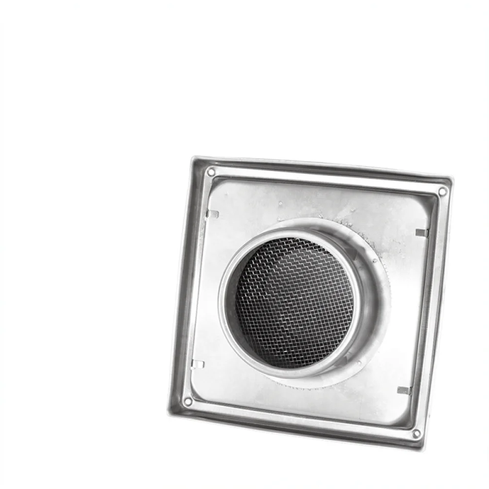 High Quality 304 Stainless Steel Dryer Air Vent Hood Exhaust Grille Ventilation Duct Cap For Outdoor Home Kitchen