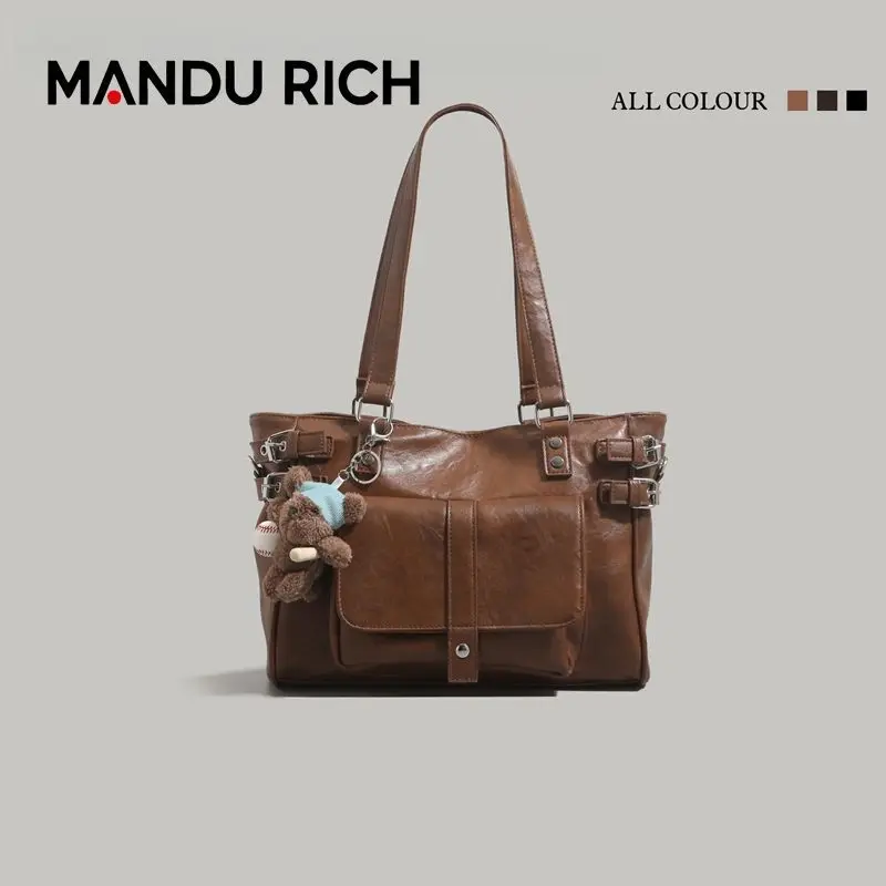 

Модная универсальная сумка-тоут Baosen Series для женщин: вместительная, на одно плечо, для прогулок, работы и отдыха, высокое качество, новинка