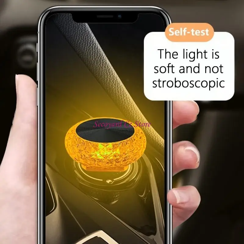 N3UC USB LED Car Interior Lamp USB Decor Night Light, Portable Auto