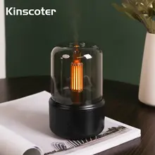 KINSCOTER Diffuseur D'huiles Essentielles Noir – Ultrasonique En Verre