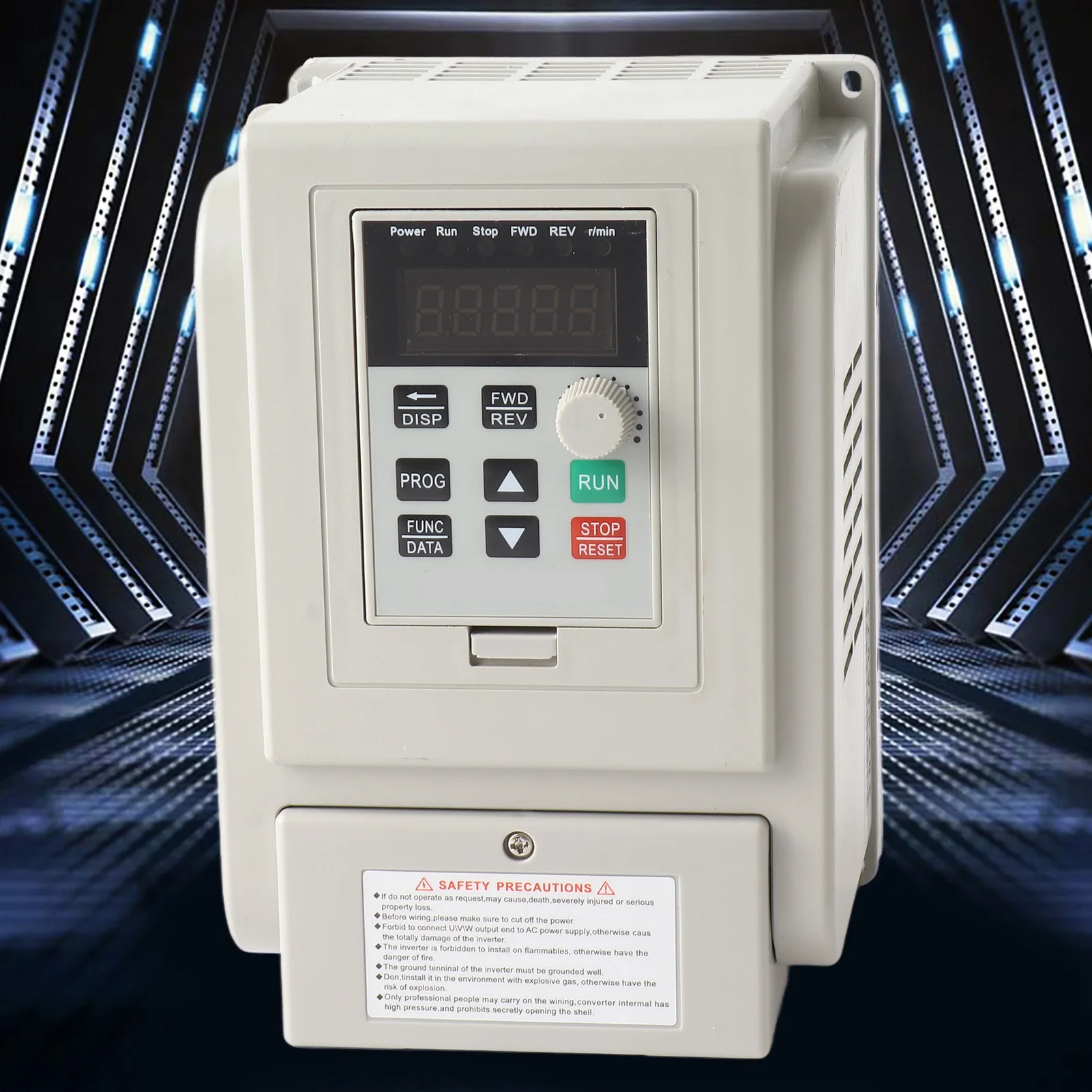 

Inverter Frequency Converter VFD Drive Professional High Accuracy Single to 3 Phase Low Noise for Motor Speed Control AC Motor