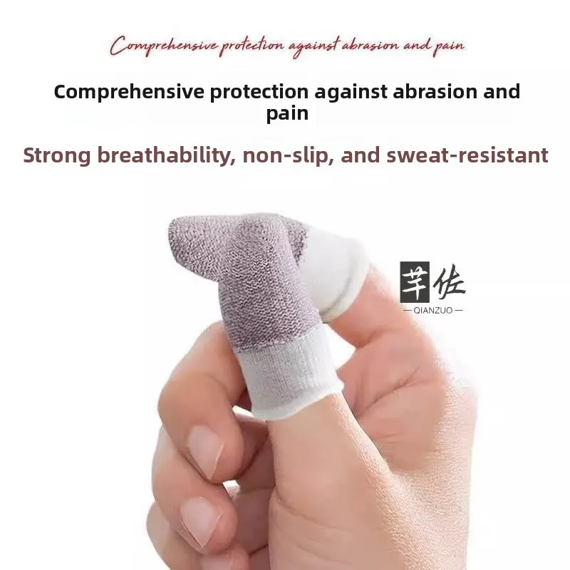 Durable Children's Building Block Gloves Anti-Pain Anti-Wear Protective Finger Tips for Guqin Picking And Harvesting