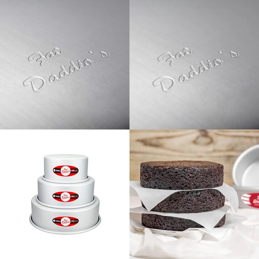 

Anodized Alumum -Tiered Round Cake Pan