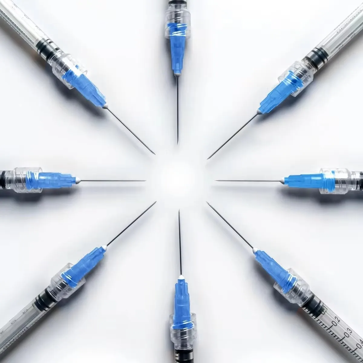 50 Stück / 5 Stück 1ml Luer-Lock-Spritze, Präzisionsdosierer für Industrie, Labor, DIY-Basteln – Detail 3