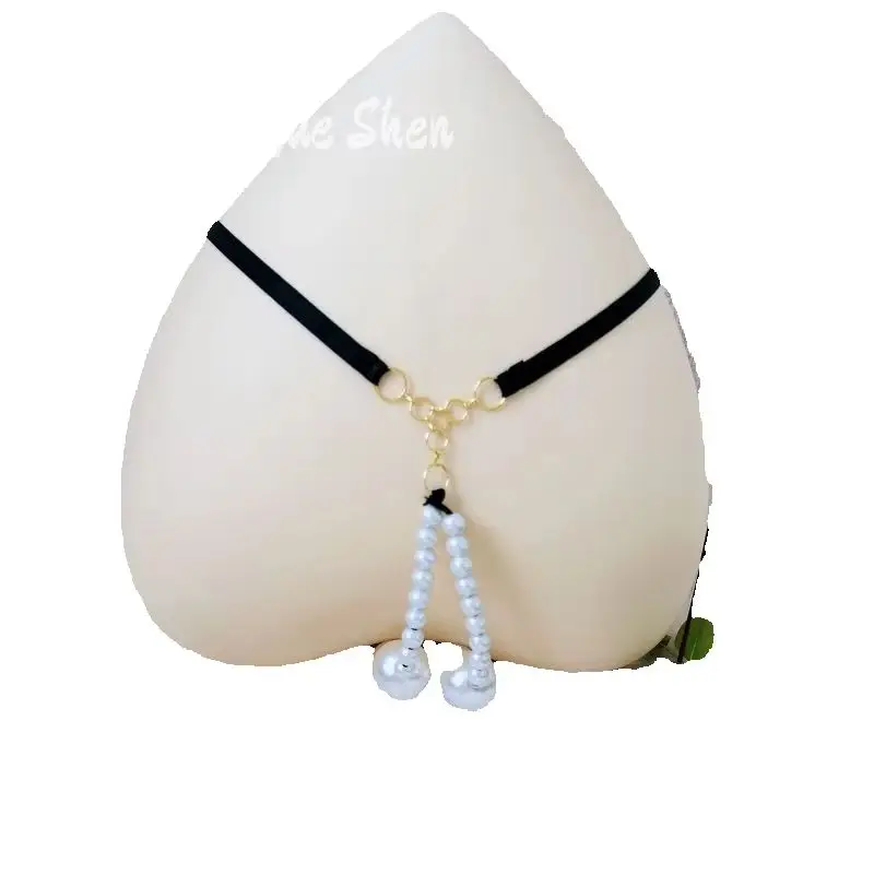 【1pcs】 lingeries femme ultra hot pearl women thongs very hot lingerie daring lingerie woman sexy erotic lingerie lady underwear