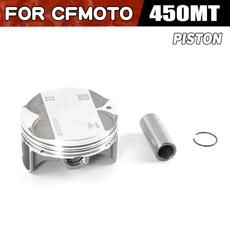 For CFMOTO 450MT Piston Assembly Motorcycle Accessories CF450MT CF400-8-8A MT450 Piston Pin Piston Sweeping Ring Moto Parts