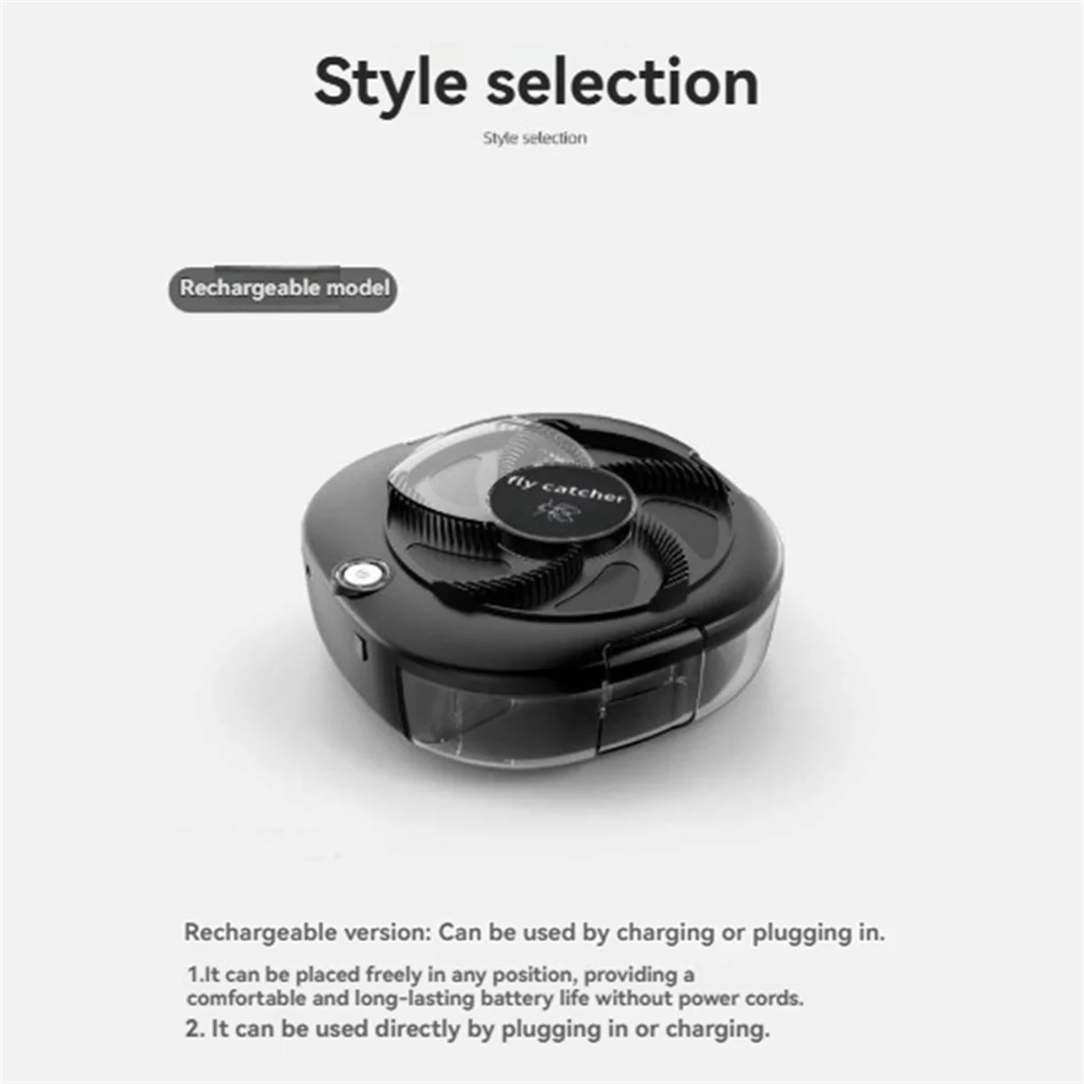 Perangkap Lalat Elektrik dengan Umpan Penangkap Nyamuk Otomatis Rumah Tangga