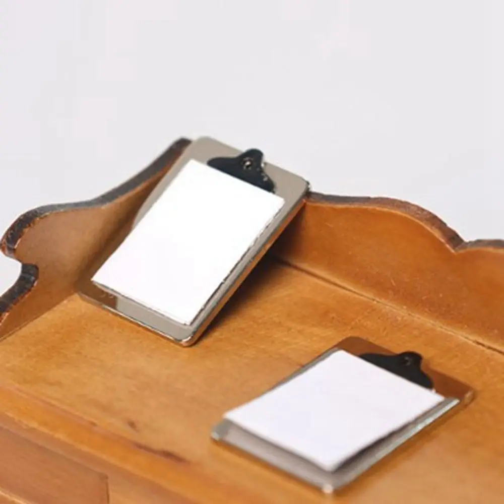 Mini casa delle bambole giocattolo in miniatura 27*19mm cartella di cancelleria carina accessori per casa delle bambole OB11 bambola/1/12 decorazione della casa delle bambole