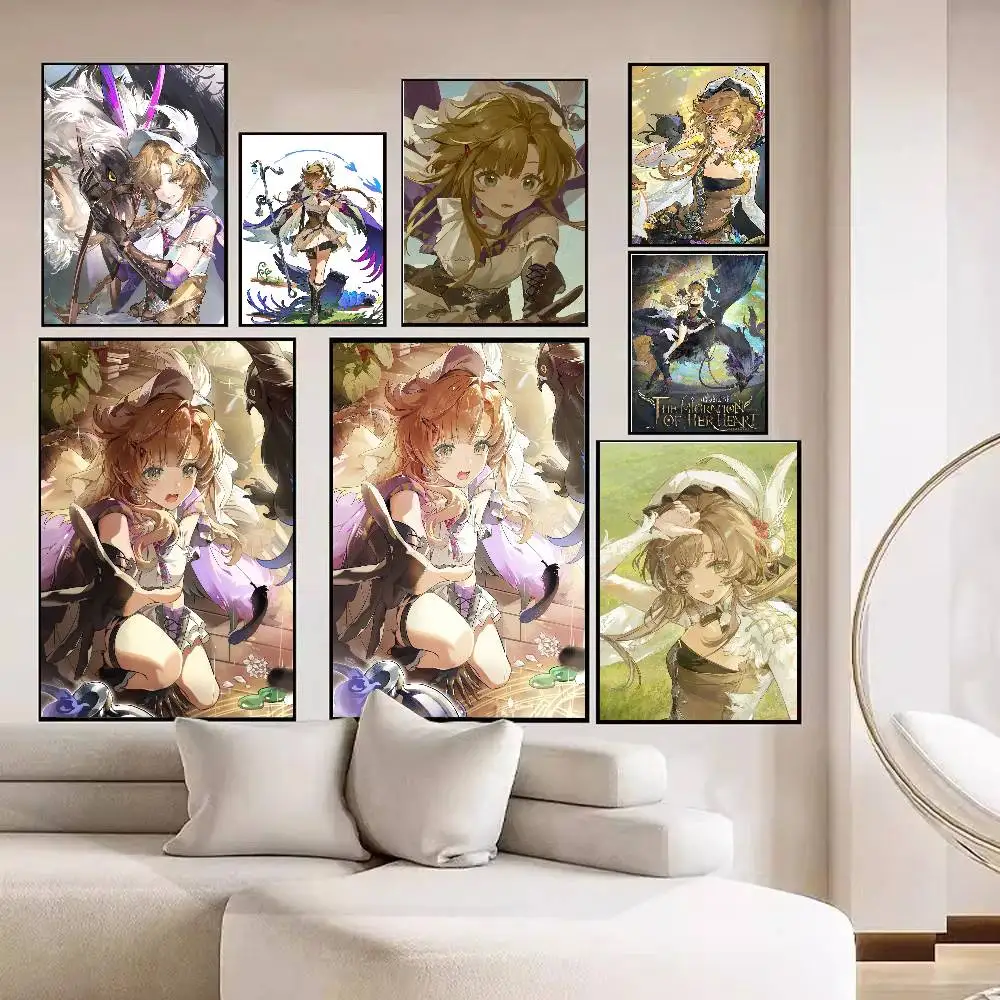 Rhiannon Game Reverse 1999 Poster Art Sticky Wall Waterproof Home Living Room Bedroom Bar Aesthetic Decoration