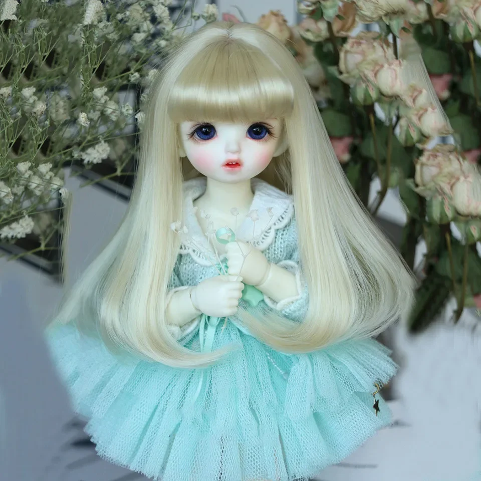 1: 6 BJD Doll Wig Is Suitable for 1/6 Dolls with A Head and Tail Size of 15-16.5cm and Only Has A Wig