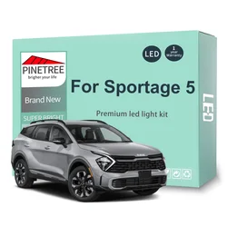 Car Led Interior Light Kit For Kia Sportage 5 NQ5 2021 2022 2023 2024 LED Bulbs License Plate Lamp Canbus No Error