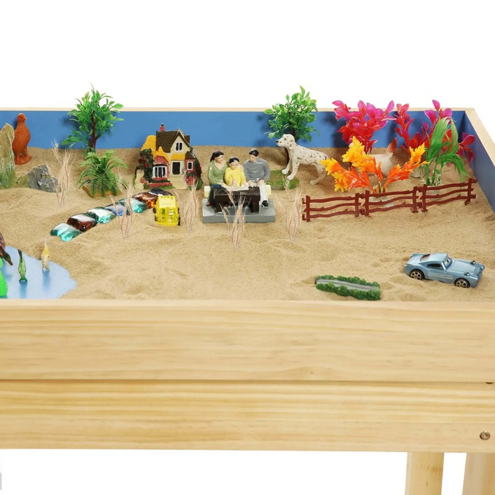 

Artificial Miniature Wheat Simulation Wheat for Farm Scene Train Scenery Railway Landscape Decoration Model Scene