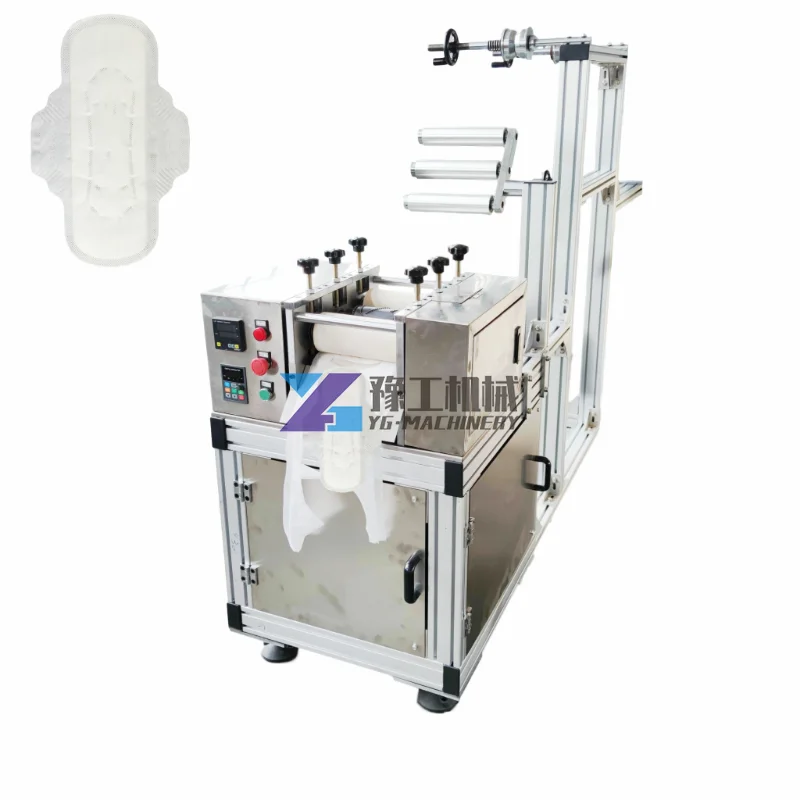 Manufacture China Low Cost Ultrasonic Sanitary Napkin Pad Making Machine for Napkin Producing