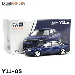 Xcartoys 1:64 second generation A6 Dark Blue Diecast Model Car