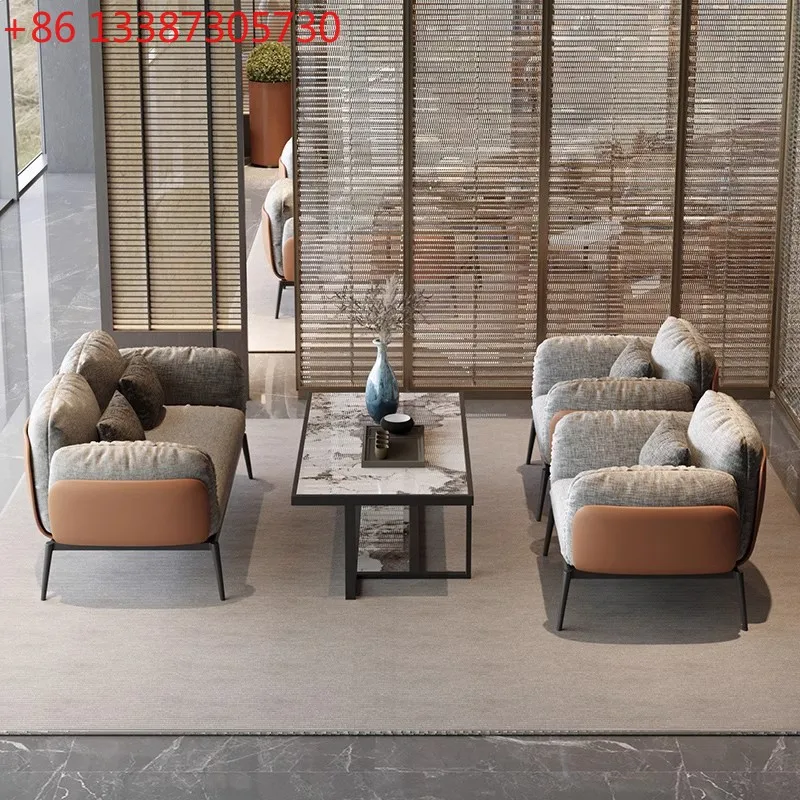 

Business reception sofa single chair leisure simple sofa leisure chair