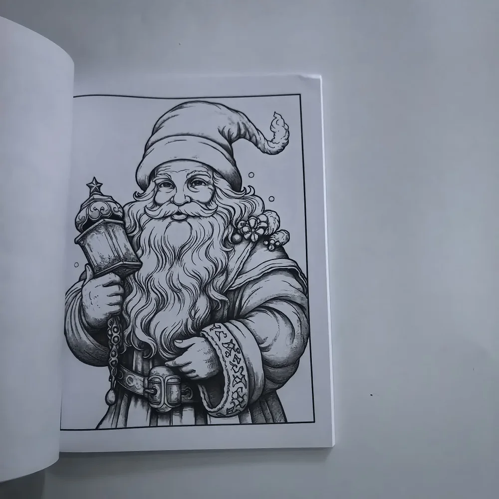 Książka do kolorowania o świątecznym motywie bałwana - wesołe edukacyjne gry do malowania i rysowania dla nastolatków