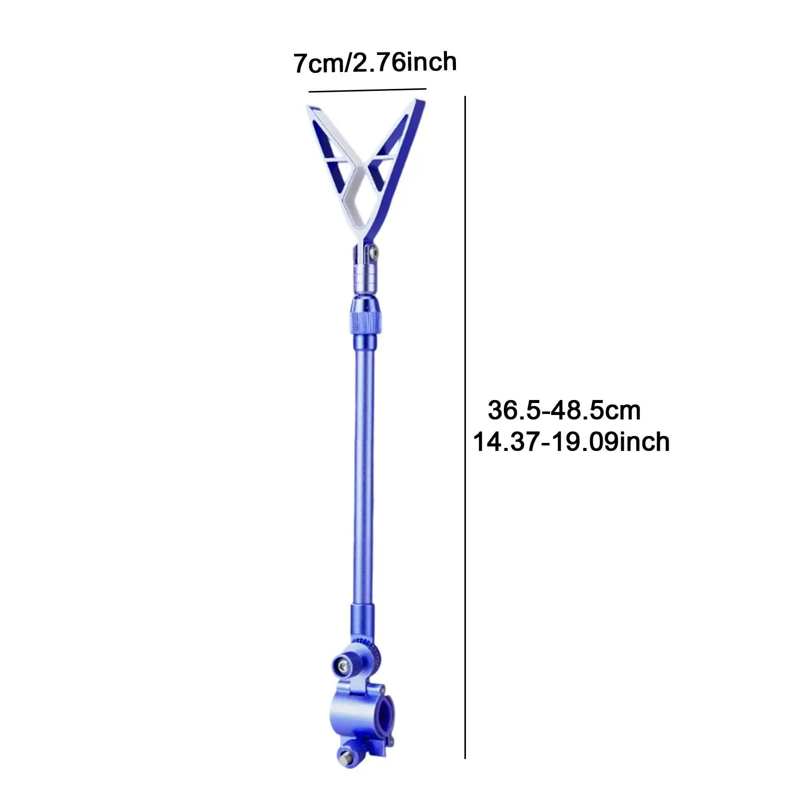 Fishing Rod Holder Pole Stand Bracket Support Retractable Quick Installation Portable Fishing Tackle Pole Rack Stand for Bank