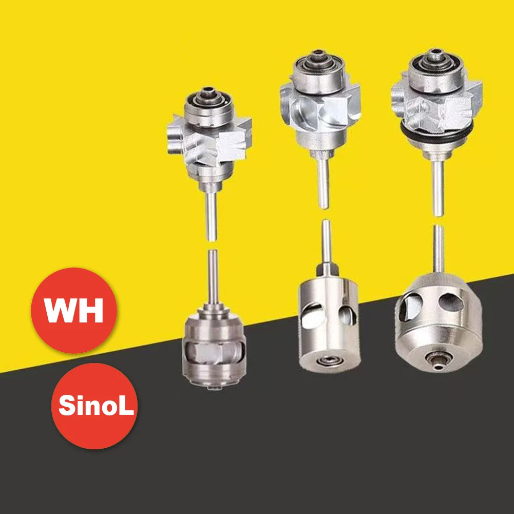 

SinoL Dental Cartridge Rotor High Speed Turbine Handpiece Motor Spare Parts W-H Alegra TE-96 RC-90 Ceramic Bearing Rotor A-grade
