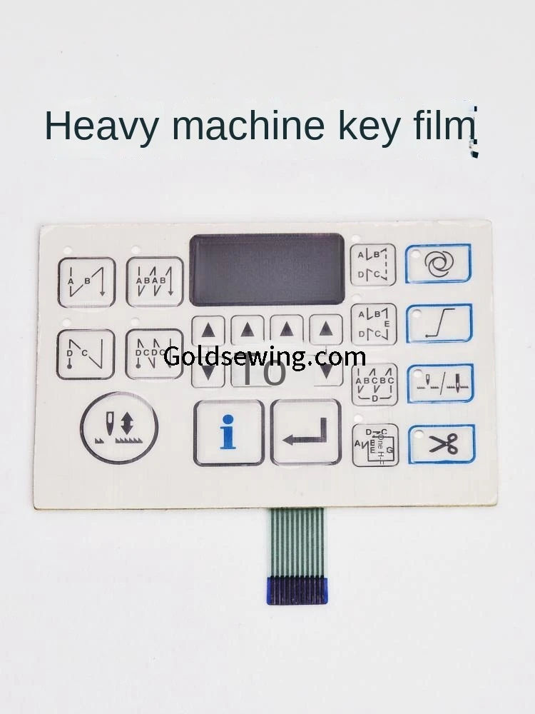 1PCS Operation Panel Board Film Keypad Button Display Screen Film Sticker Membrane for Juki 8700b-7 900b Computer Lockstitch