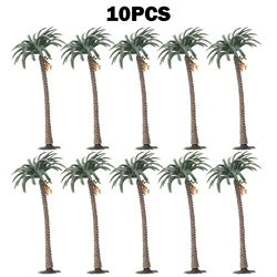 10X Model Trees Palm Scale Tree Coconut Palm Rainforest Scenery Dioramas Layout Train Railway Model Trees Sandtable Model