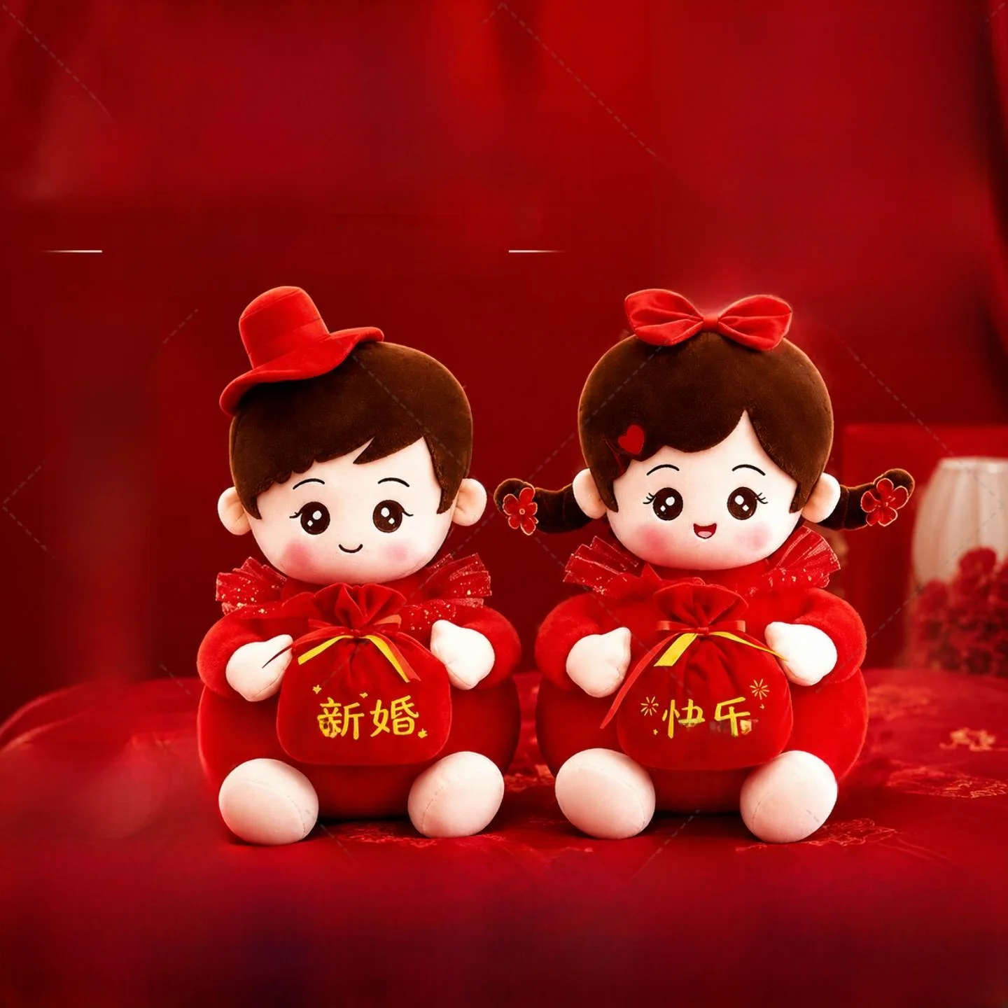 wedding-couple-plush-toys-bedding-decorations-cartoon-style-wedding-celebration-props-bedroom-decoration-couple-dolls