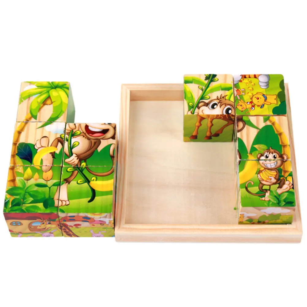 

5Pcs Blocks Puzzle Wood Tray Wooden Trays For Home Stable Storage Solution For Puzzle Enthusiasts