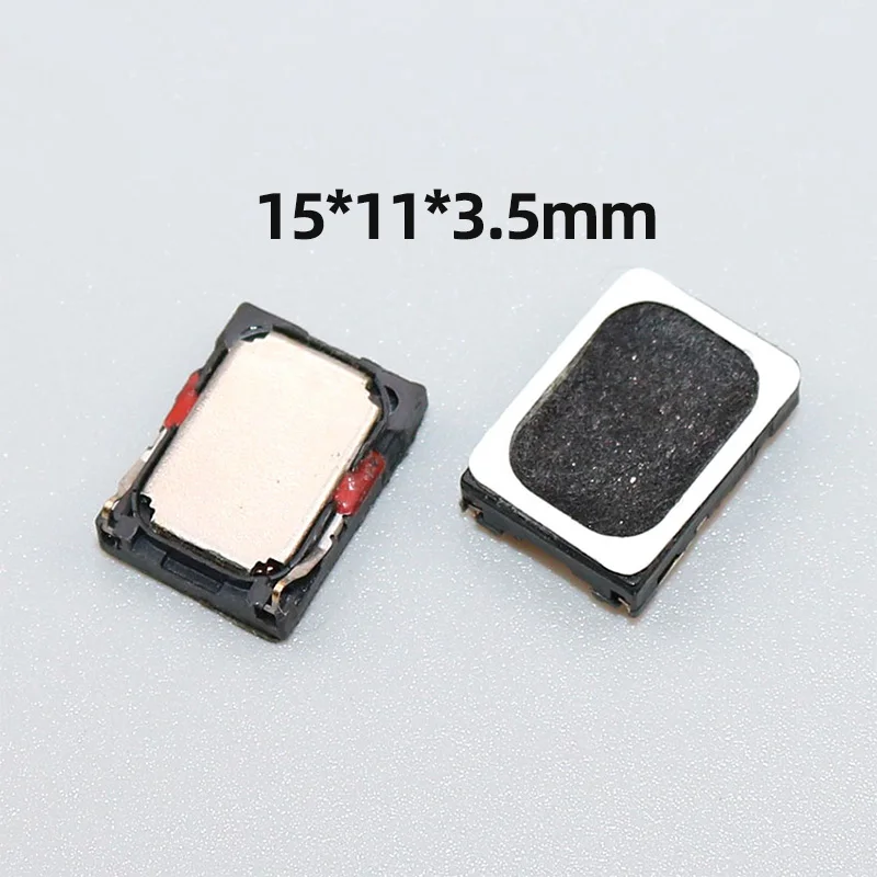 2 قطعة 15x11x3.5 مللي متر مستطيل MP3 المتكلم القصدير احباط مكبر الصوت متوافق مع سوني هواوي شاومي سامسونج للهاتف اللوحي