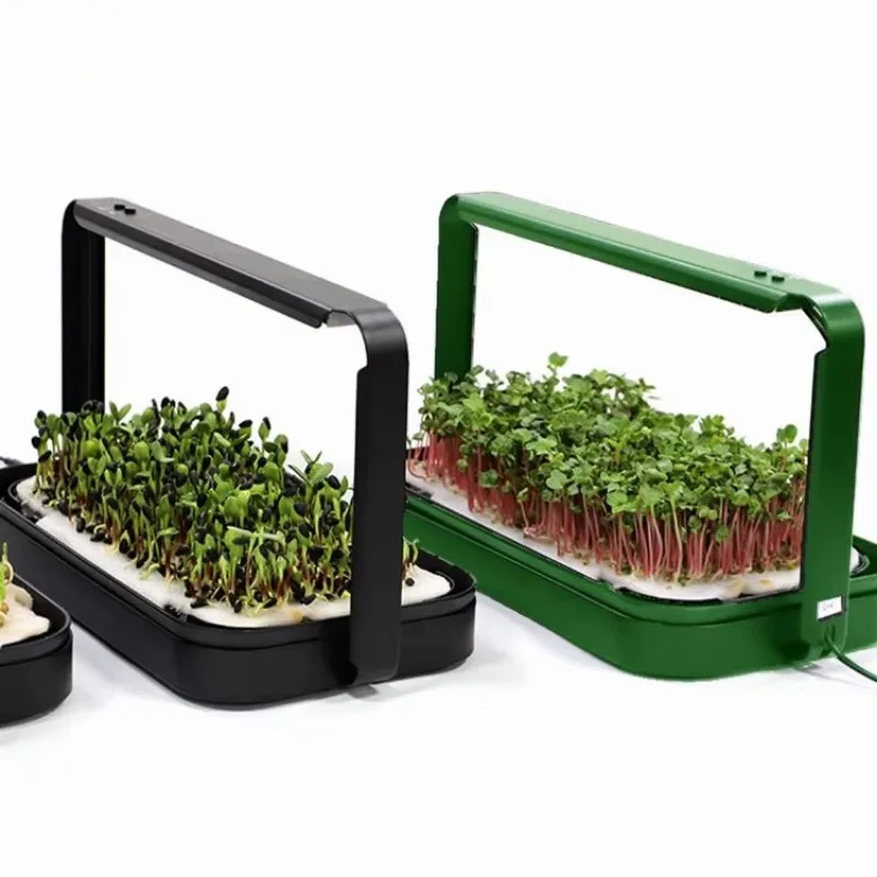 نظام الزراعة المائية التلقائي للحديقة الداخلية مع نظام زراعة إنبات النباتات بإضاءة LED